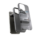 Silver C4 ZR1 Front View phone case | tough case for Vette Drivers