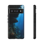 Grouper Reef Phone Case, Shadowed Ledge Light Tough Cover