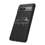 1969 Camaro Black Restomod Front Tough Phone Case Cover Gift