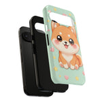 Shiba Inu Kawaii Chibi Smile Pet Dog Art Tough Phone Case