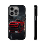 Charger Hellcat Widebody Red Rain Art Phone Case
