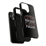 NSX Dual View Black Red JDM Sports Car Tough Phone Case Gift