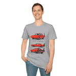 1969 Daytona Illustration T-Shirt | Vintage Muscle Car Trio Tee