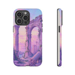 Roman Ruins Pastel Sky Vaporwave Art Tough Phone Case