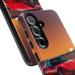 Red C4 ZR-1 King of the Hill Art Tough Phone Case