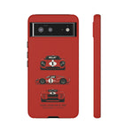 1967 GT40 Mk IV Red Race Car Tough Phone Case Cover Gift