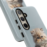 Fluffy Persian Kitten phone case | Tough Cases