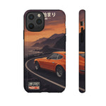 Datsun 240Z Classic JDM Sports Car Sunset Art Tough Phone Case