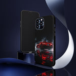 Z06 C8 Phone Case, Red Smoke Studio Reflection Cover