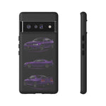 Purple R33 Skyline GTR JDM Sports Car Phone Case Tough Multi View