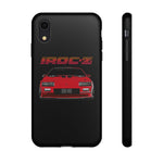 Red IROC-Z Retro Car Tough Phone Case Cover Gift Art
