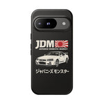 R34 Skyline GT-R JDM Rising Sun Tough Phone Case Cover Gift