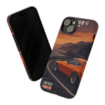 Datsun 240Z Classic JDM Sports Car Sunset Art Tough Phone Case