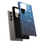 Amberjack School Phone Case, Open Water Sunlight Tough Cover