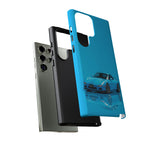 RX-7 Cyan Studio Phone Case Studio Color Match Car Art