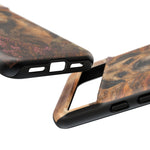 Border Terrier Earthy Watercolor Art Tough Phone Case