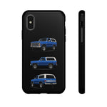 Blue K5 Blazer Off-Road SUV Tough Phone Case for Chevy Truck Fans
