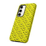Acid Smiley Repeat Pattern Art Tough Phone Case
