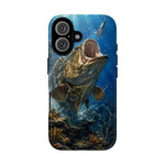 Grouper Ambush Rise Phone Case Saltwater Fishing Gift for Anglers