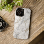White Marble Pattern Phone Case | Tough Cover