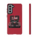 1969 Z28 Red Front View Muscle Car Tough Phone Case