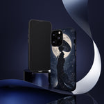 Geisha Parasol Moonlight Art Tough Phone Case