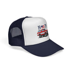 1979 Ford Bronco Trucker Cap Hat | Classic 4x4 USA Flag Off Road Mesh Snapback
