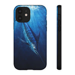 Marlin Fishing Phone Case Deep Sea Angler Tough Cover Gift