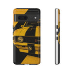 Z28 Yellow Camaro Retro Poster Tough Phone Case