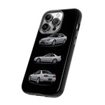 Silver Prelude Sports Coupe Tough Phone Case for JDM Fans