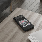R34 Skyline GT-R Sakura Mountain JDM Tough Phone Case Gift