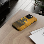 Classic Camaro SS Phone Case, Yellow 69 Muscle Car Cover, Gift for Guys