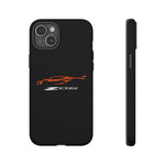 Orange C8 Z06 Phone Case for Chevy Fans, Tough Protective Cover