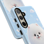 Samoyed Kawaii Snowball Chibi Pet Dog Breed Art Tough Phone Case