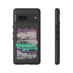 R32 Skyline GT-R Manga Style JDM Tough Phone Case Cover Gift