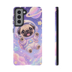 Cute Astronaut Pug Phone Case | Space Puppy Galaxy Stars