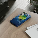 Mahi Mahi Phone Case, Saltwater Fishing Strike Tough Cover for Men
