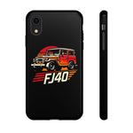 FJ40 Vintage Truck Illustration Phone Case | Tough Protective Cover