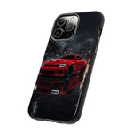 Charger Hellcat Widebody Red Rain Art Phone Case