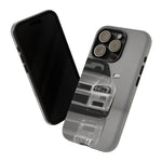Silver Skyline Phone Case, R34 GTR 90s JDM Legend Tough Cover for Men Gift