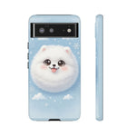 Samoyed Kawaii Snowball Chibi Art Tough Phone Case
