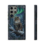 Norwegian Forest Cat Nordic Art Tough Phone Case