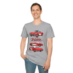 Red 1960 Corvette Convertible T-Shirt | Retro Classic Car Illustration