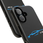 Rapid Blue C8 Phone Case for Chevy Fans, Tough Protective Cover