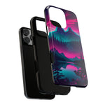 2 Rounds Canada Retina Artwork Vaporwave Phone Case – Landscape Aesthetic