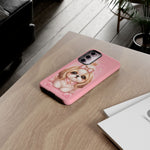 Shih Tzu Princess Kawaii Chibi Puppy Pet Dog Art Tough Phone Case