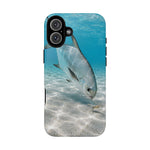 Permit Fishing Phone Case, Flats Fly Fishing Cover for Anglers