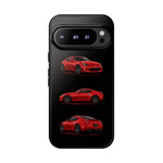 Red 370Z Sports Coupe Tough Phone Case for JDM Enthusiasts