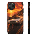 64 Impala Coastal Drive Phone Case Canyon Drive Painterly Car Art