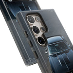 1969 Camaro SS Black Overhead Tough Phone Case Cover Gift Art